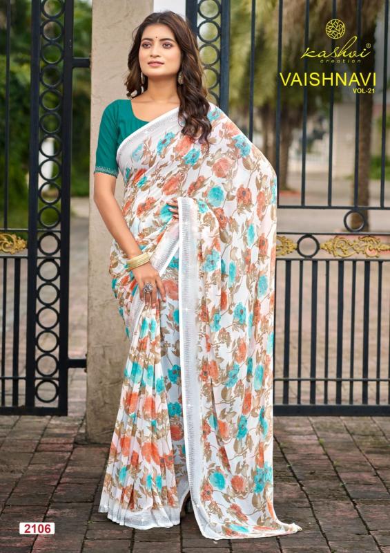 Kashvi vaishnavi vol 21 sarees wholesale
